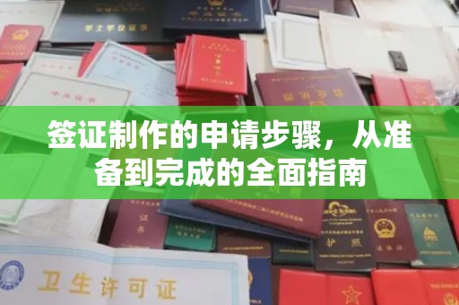五原签证制作的申请步骤，从准备到完成的全面指南
