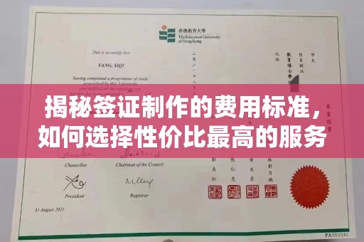 五原揭秘签证制作的费用标准，如何选择性价比最高的服务？